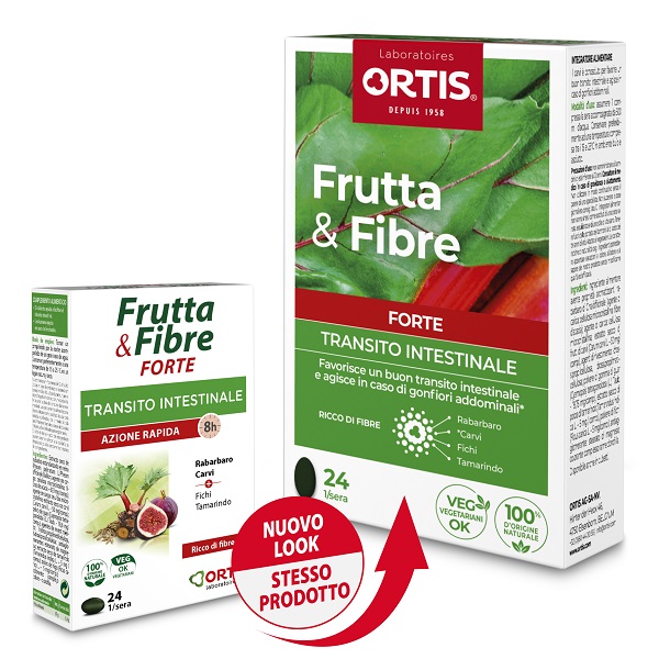 FRUTTA & FIBRE FORTE 24 COMPRESSE - latuafarmacia.org