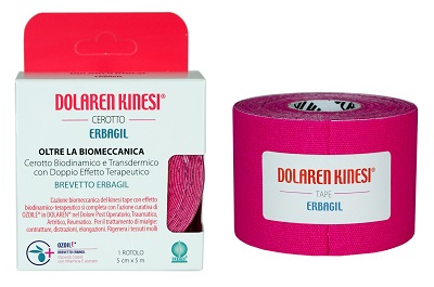 DOLAREN KINESI EMULGEL CEROTTO TERAPEUTICO FUCSIA CM 5X5 M IN ROTOLO - latuafarmacia.org