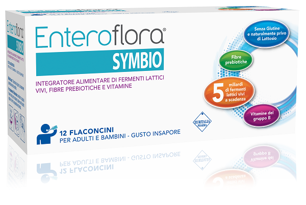 ENTEROFLORA SYMBIO 12 FLACONCINI DA 10 ML - latuafarmacia.org