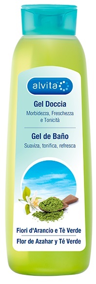 ALVITA GEL DOCCIA FIORI ARANCIO/TE' VERDE 300 ML - latuafarmacia.org