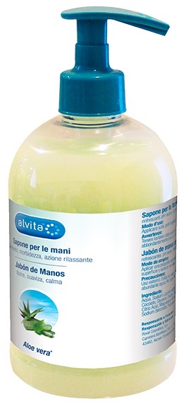 ALVITA SAPONE MANI ALOE VERA 500 ML - latuafarmacia.org