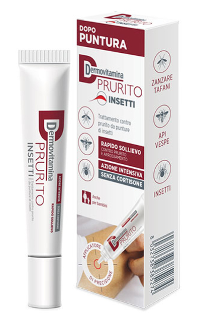DERMOVITAMINA PRURITO INSETTI DOPO PUNTURA RAPIDO SOLLIEVO AZIONE INTENSIVA SENZA CORTISONE 15 ML - latuafarmacia.org