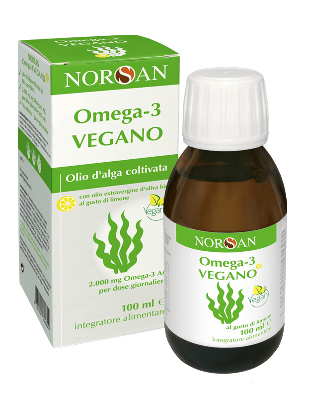 NORSAN OMEGA 3 VEGANO 100 ML AL GUSTO DI LIMONE - latuafarmacia.org