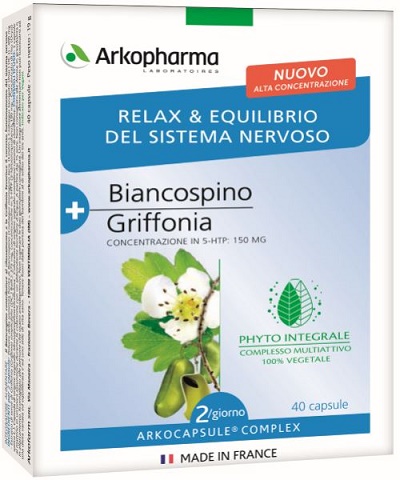 ARKO CAPSULE COMPLEX RELAX 40 CAPSULE - latuafarmacia.org