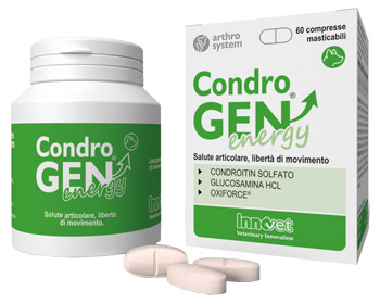 CONDROGEN ENERGY 60 COMPRESSE MASTICABILI - latuafarmacia.org