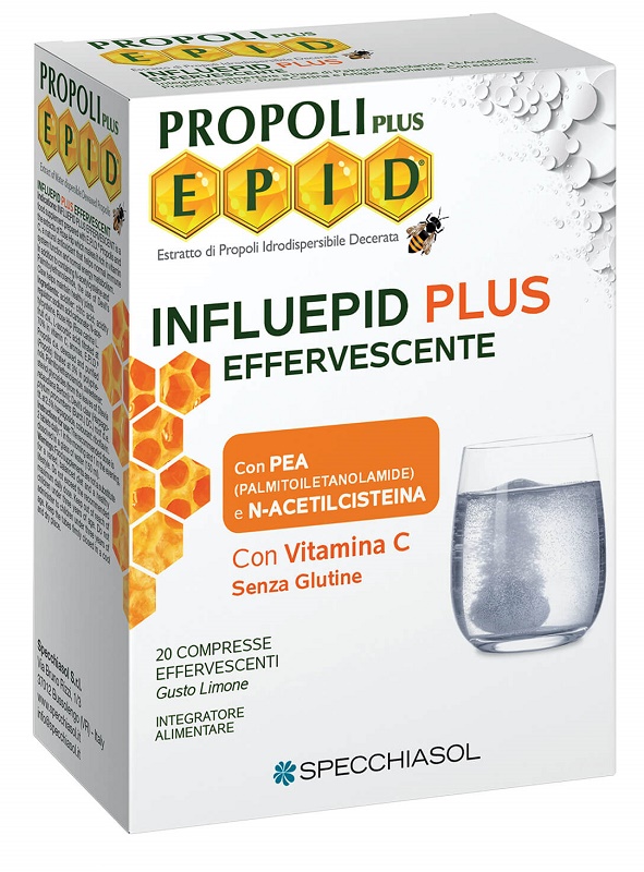 INFLUEPID PLUS EFFERVESCENTE PEA 20 COMPRESSE - latuafarmacia.org