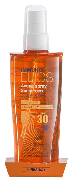 IMMUNO ELIOS ACQUA SPRAY SOLARE BIFASICO SPF30 200 ML - latuafarmacia.org