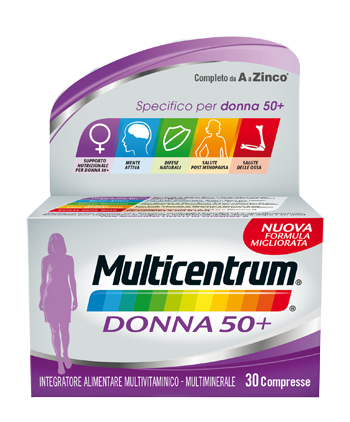 MULTICENTRUM DONNA 50+ 60 COMPRESSE - latuafarmacia.org