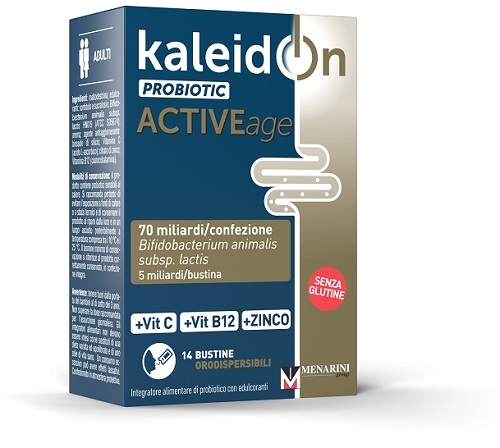 KALEIDON PROBIOTIC ACTIVE AGE 14 BUSTINE - latuafarmacia.org