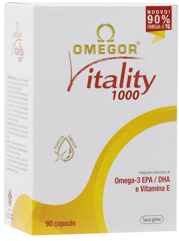 OMEGOR VITALITY 1000 90 CAPSULE - latuafarmacia.org