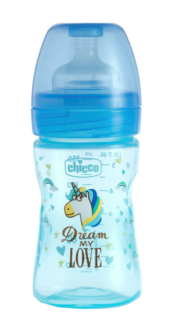 CHICCO BIBERON WB FANTASTIC LOVE SILICONE 150 ML - latuafarmacia.org