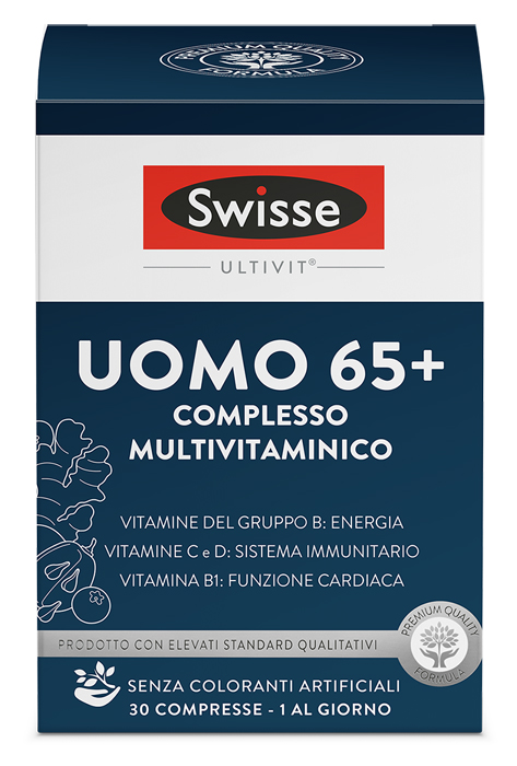 SWISSE UOMO 65+ COMPLESSO MULTIVITAMINICO 30 COMPRESSE - latuafarmacia.org