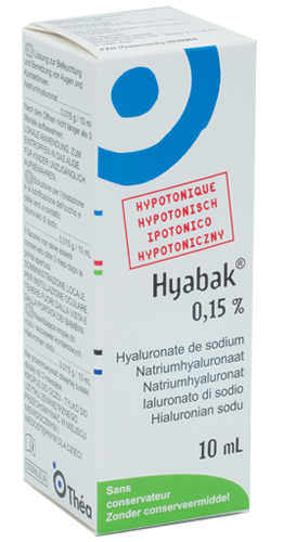 HYABAK 0,15% SOLUZIONE OFTALMICA 10 ML - latuafarmacia.org