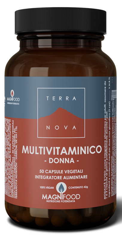 TERRANOVA MULTIVITAMINICO DONNA 50 CAPSULE - latuafarmacia.org