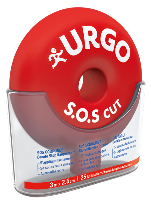 BENDA URGO SOS CUT 3X2,5CM - latuafarmacia.org