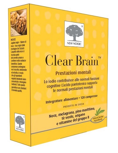 CLEAR BRAIN 120 COMPRESSE - latuafarmacia.org