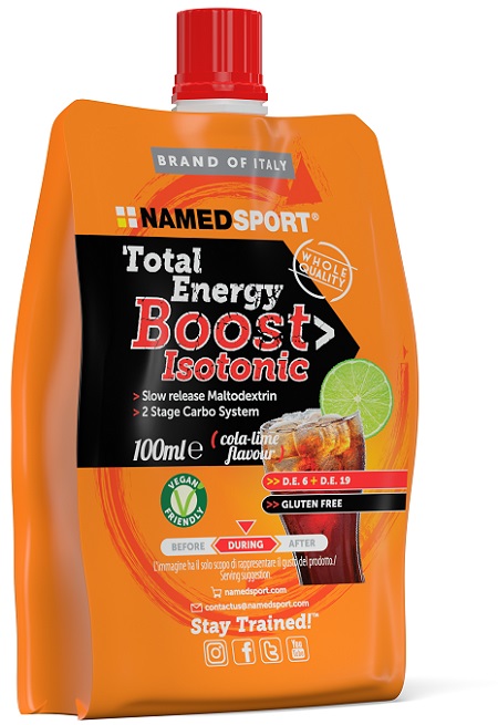 TOTAL ENERGY BOOST ISOTONIC COLA/LIME 100 ML - latuafarmacia.org