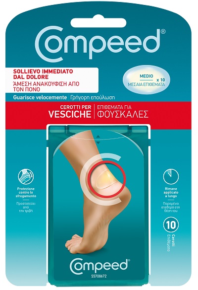 COMPEED CEROTTO VESCICHE MEDIO 10 PEZZI - latuafarmacia.org