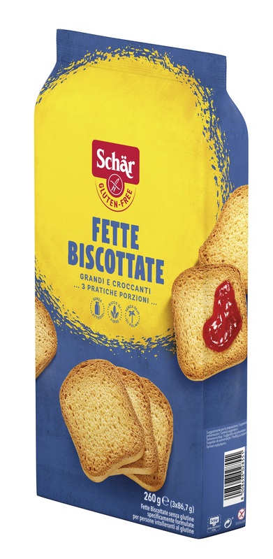 SCHAR FETTE BISCOTTATE 3 PORZIONI DA 86,7 G - latuafarmacia.org