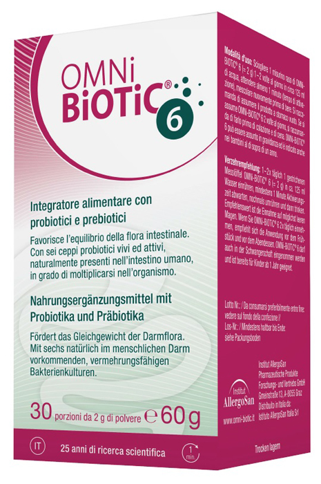 OMNI BIOTIC 6 BARATTOLO 60 G - latuafarmacia.org