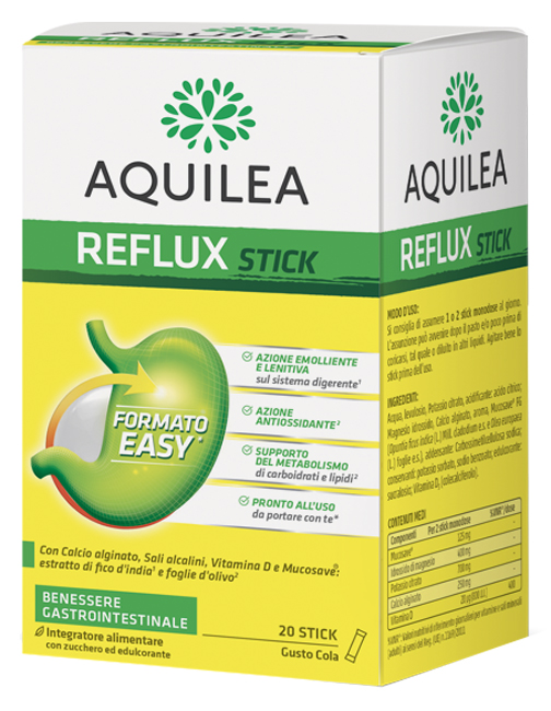 AQUILEA REFLUX 20 STICK MONODOSE - latuafarmacia.org