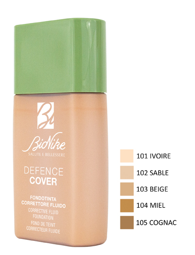 DEFENCE COVER FONDOTINTA CORRETTORE FLUIDO 103 40 ML - latuafarmacia.org