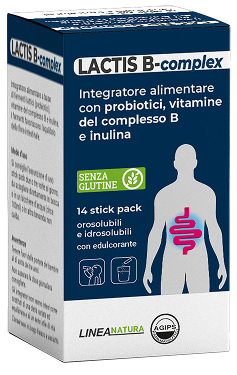 LACTIS B-COMPLEX 14 STICK PACK - latuafarmacia.org