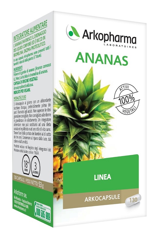 ARKO CAPSULE ANANAS 130 CAPSULE - latuafarmacia.org