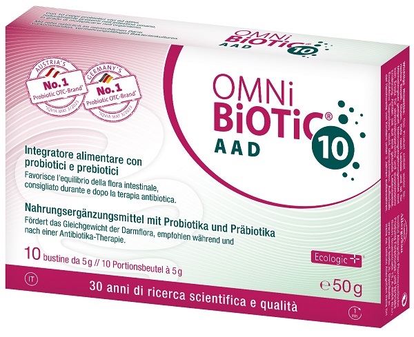 OMNI BIOTIC 10 AAD 10 BUSTINE DA 5 G - latuafarmacia.org