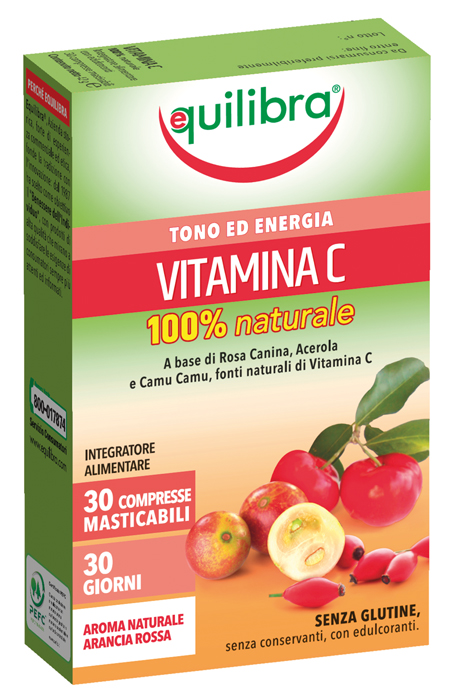 VITAMINA C 100% NATURALE 30 COMPRESSE - latuafarmacia.org