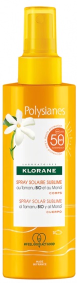 KLORANE SPRAY SOLARE SUBLIME SPF 50 CORPO 200 ML - latuafarmacia.org
