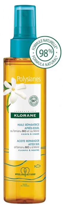 KLORANE OLIO RISTRUTTURANTE DOPOSOLE AL TAMANU E MONOI 150 ML - latuafarmacia.org
