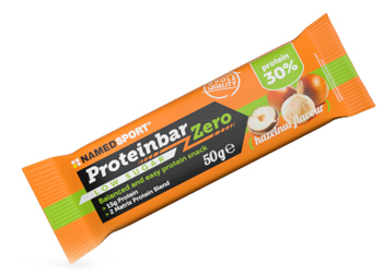 PROTEINBAR ZERO HAZELNUT 50 G - latuafarmacia.org