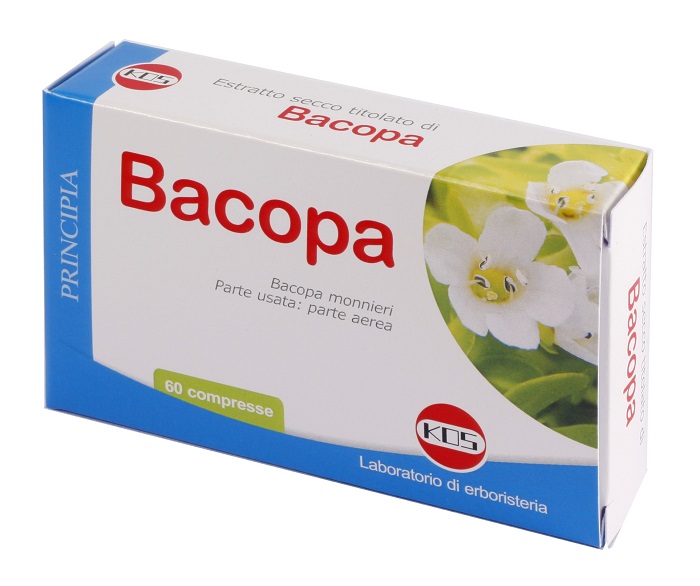 BACOPA MONNIERI ESTRATTO SECCO 60 COMPRESSE - latuafarmacia.org