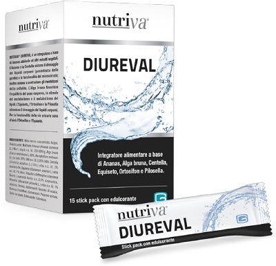 NUTRIVA DIUREVAL 15 STICK PACK DA 10 ML - latuafarmacia.org