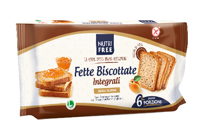 NUTRIFREE FETTE BISCOTTATE INTEGRALI 225 G - latuafarmacia.org