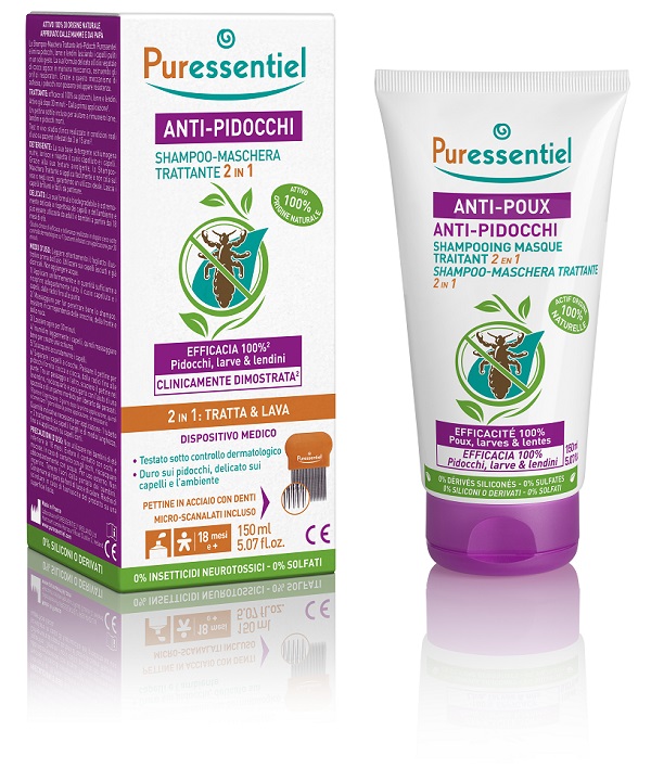 PURESSENTIEL SHAMPOO TRATTANTE ANTI-PIDOCCHI 150 ML - latuafarmacia.org