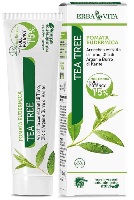 POMATA EUDERMICA TEA TREE 50 ML - latuafarmacia.org