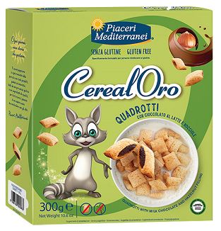 PIACERI MEDITERRANEI CEREALORO QUADROTTI 300 G - latuafarmacia.org