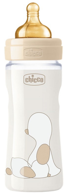 CHICCO BIBERON ORIGINAL 250ML TOUCH REGULAR UNISEX CON TETTARELLA IN CAUCCIU' - latuafarmacia.org