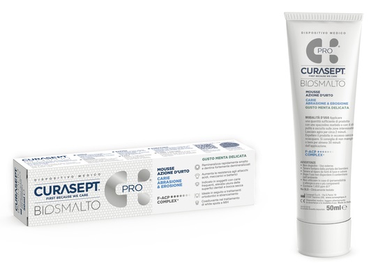 CURASEPT BIOSMALTO MOUSSE CARIE MENTA 50 ML - latuafarmacia.org