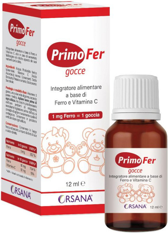 PRIMOFER GOCCE 12 ML - latuafarmacia.org