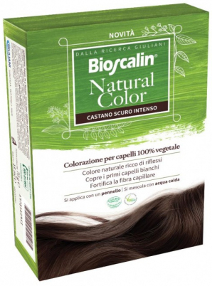 BIOSCALIN NATURAL COLOR CASTANO SCURO INTENSO 70 G - latuafarmacia.org