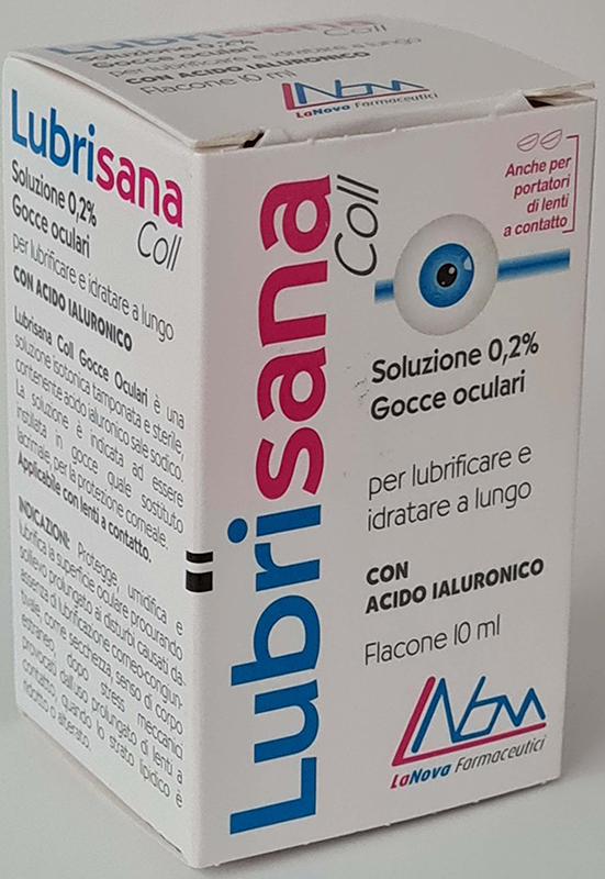 COLLIRIO LUBRISANA FLACONE 10 ML - latuafarmacia.org