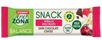 ENERZONA SNACK VANILLA RED FRUIT 33 G - latuafarmacia.org