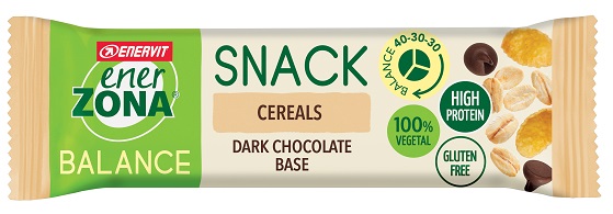 ENERZONA SNACK CEREALS CHOCO 25 G - latuafarmacia.org