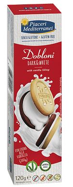 PIACERI MEDITERRANEI DOBLONI DARK & WHITE 120 G - latuafarmacia.org
