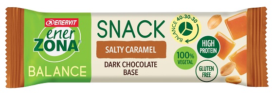 ENERZONA SNACK SALTY CARAMEL 25 G - latuafarmacia.org