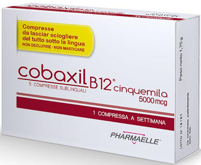 COBAXIL B12 5000MCG 5 COMPRESSE SUBLINGUALI - latuafarmacia.org