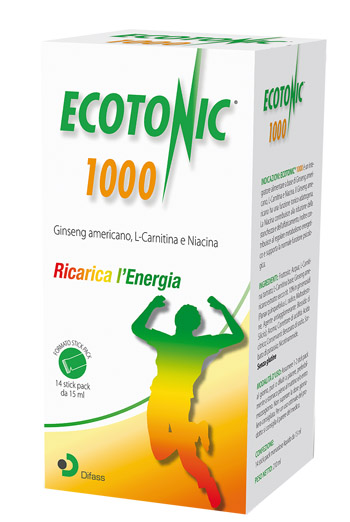 ECOTONIC 1000 14 STICK PACK 15 ML - latuafarmacia.org